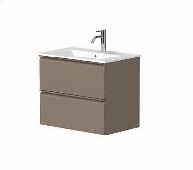 Kora Wall Hung 2 Drawer Unit & Basin — KO02WH