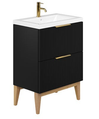 Rae 2 Drawer Unit & Basin with Legs — RA01MB