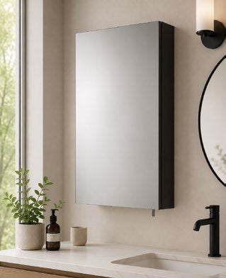 Dawley Single Door Mirror Cabinet — CAB014