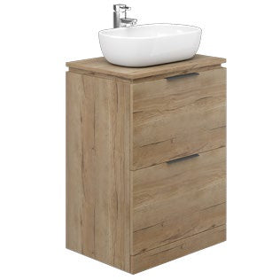 Onyx Floor Standing 2 Drawer Unit with Standard Countertop — ON02HO