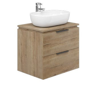 Onyx Wall Hung 2 Drawer Unit with Standard Countertop — ON06HO