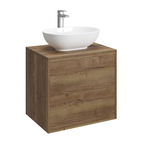 Noa Wall Hung 2 Drawer Unit & Countertop — NO04TO