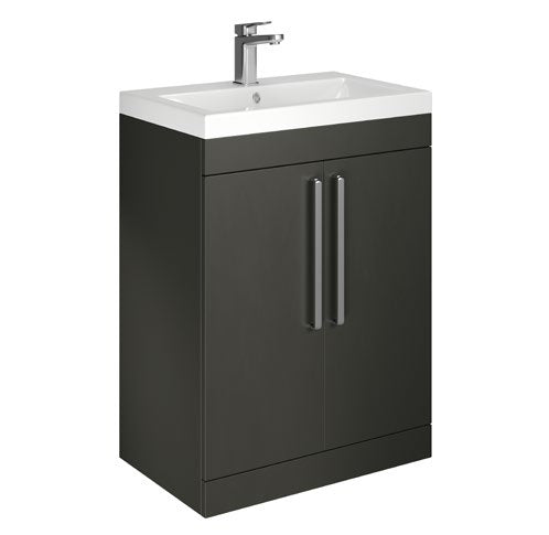 Anna 2 Door Floor Unit & Basin — AN02MB