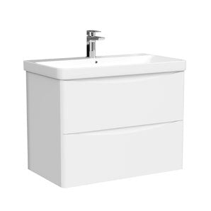 Inca Wall Hung 2 Drawer Unit & Basin — IN07GW