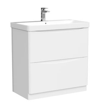 Inca Floor Standing 2 Drawer Unit & Basin — IN04GW