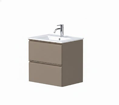 Kora Wall Hung 2 Drawer Unit & Basin — KO01WH