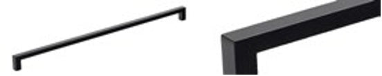 Furniture Handle HAN067 Series; Matt Black; brochure range photograph