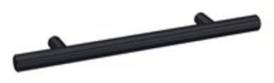 Classic Bar Furniture Handle; Matt Black; brochure range photograph