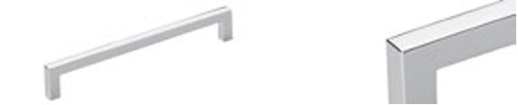 Avalon Square Handle; Chrome; brochure range photograph