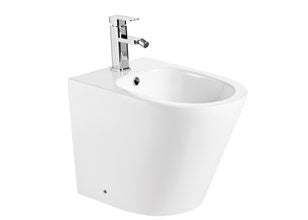 Halo Floor Standing Bidet; {'Title': 'Default Title'}; supplier brochure photograph