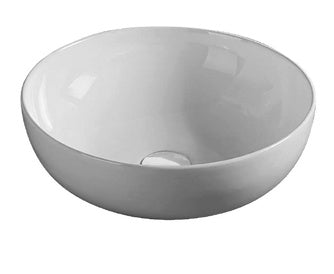 Margo Countertop Basin; {'Size': '400 mm diameter'}; supplier brochure photograph