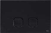 OLI Plain Flush Plate; {'Finish': 'Black'}; supplier brochure photograph