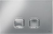 OLI Plain Flush Plate; {'Finish': 'Chrome'}; supplier brochure photograph