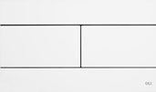 OLI Slim Flush Plate; {'Finish': 'White'}; supplier brochure photograph