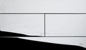 OLI Slim Flush Plate; {'Finish': 'Chrome'}; supplier brochure photograph