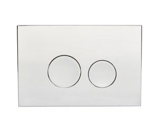 Wharfe Flush Plate; {'Finish': 'Chrome'}; supplier brochure photograph