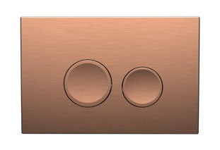 Wharfe Flush Plate; {'Finish': 'Brushed Bronze'}; supplier brochure photograph