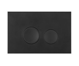 Wharfe Flush Plate; {'Finish': 'Matt Black'}; supplier brochure photograph