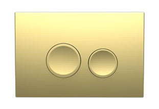 Wharfe Flush Plate; {'Finish': 'Brushed Brass'}; supplier brochure photograph