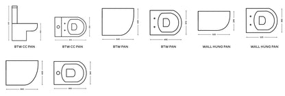 Alba supplier technical drawings; select the diagram for the relevant configuration