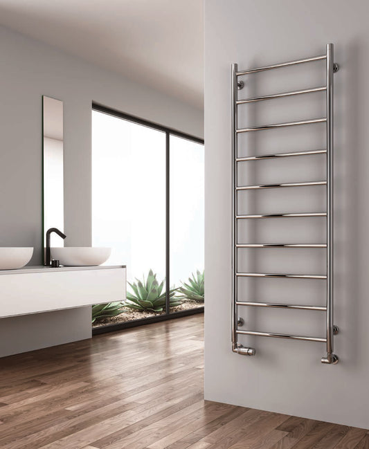 Reina Savio — Reina brochure page 123; Polished Stainless Steel; pictured size 1360 x 500 mm