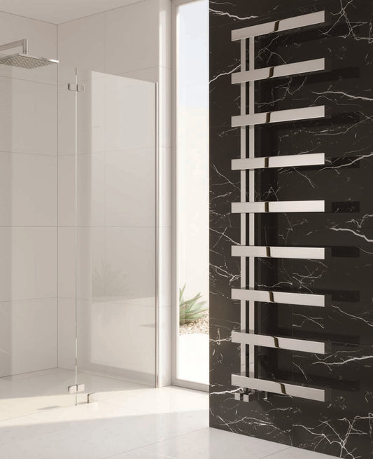 Reina Piazza — Reina brochure page 125; Polished Stainless Steel; pictured size 1670 x 500 mm