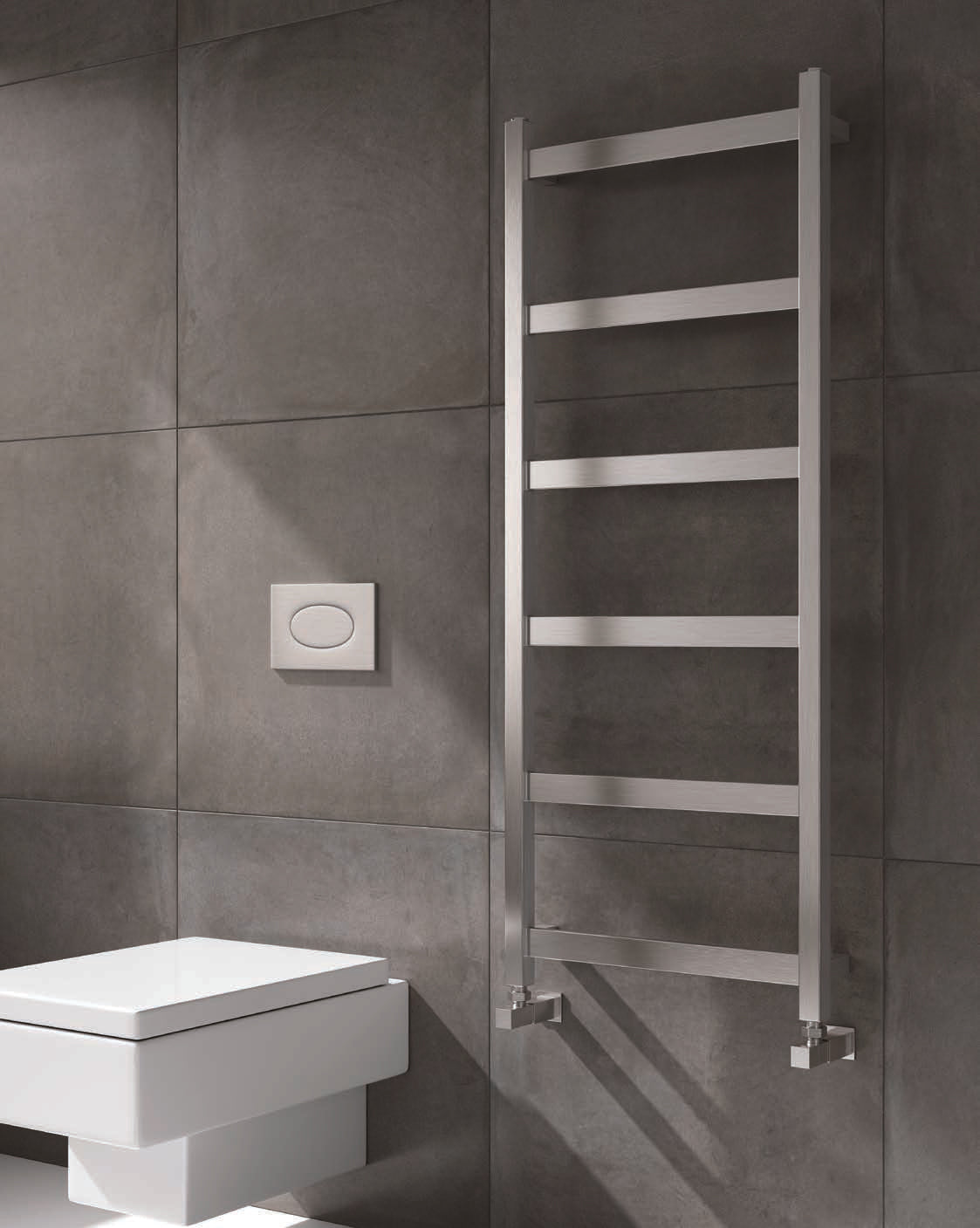 Reina Mina — Reina brochure page 138; Brushed Stainless Steel; pictured size 1170 x 480 mm