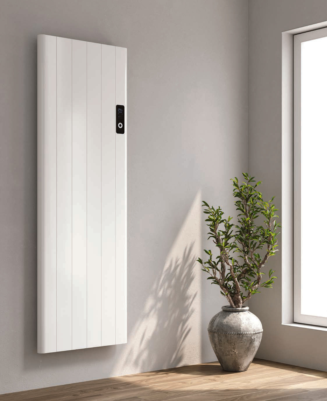 Reina Maia Vertical — Reina brochure page 156; White; pictured size 1600 x 544 mm
