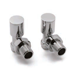 Reina Portland Angled Valves — Reina brochure page 174; Chrome