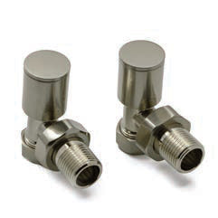 Reina Portland Angled Valves — Reina brochure page 174; Brushed