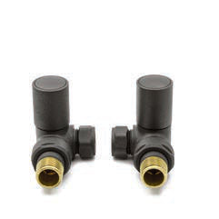 Reina Crova Corner Valves — Reina brochure page 175; Anthracite