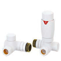 Reina Modal Trv Dual Fuel Corner Valves — Reina brochure page 177; White