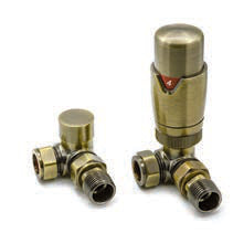 Reina Modal Trv Corner Valves — Reina brochure page 177; Bronze