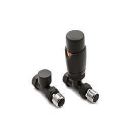 Reina Modal Trv Straight Valves — Reina brochure page 177; Black