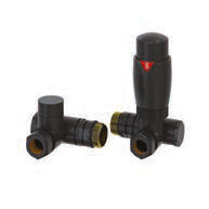 Reina Modal Trv Dual Fuel Corner Valves — Reina brochure page 177; Black
