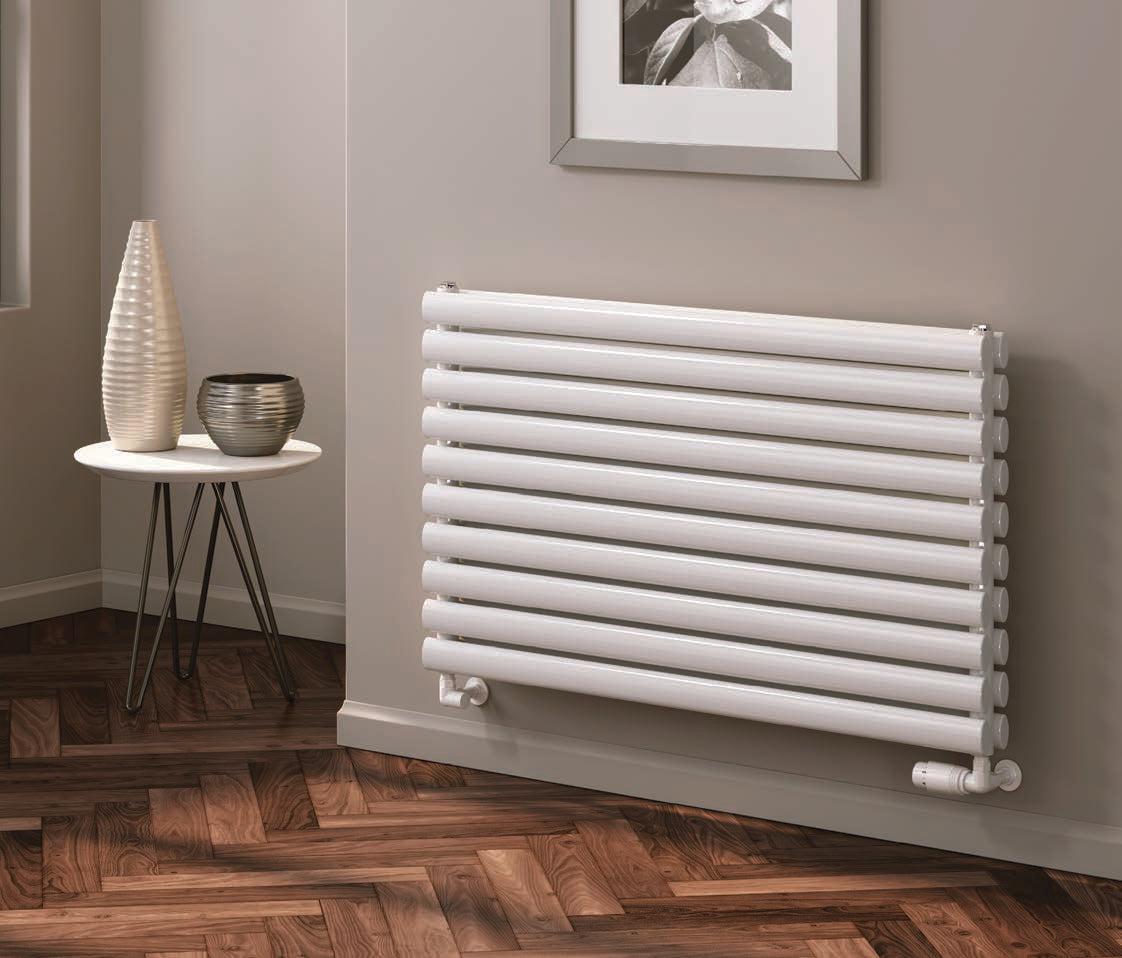 Reina Nevah Double — Reina brochure page 29; White; pictured size 590 x 1000 mm