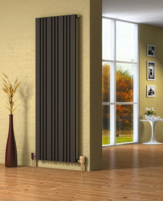 Reina Bonera Vertical — Reina brochure page 30; Anthracite; pictured size 1800 x 456 mm