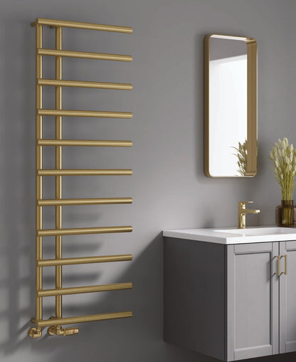 Reina Panaro — Reina brochure page 48; Brushed Gun Metal; pictured size 1412 x 500 mm