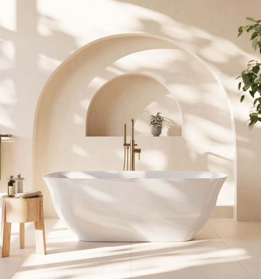 Coral Freestanding Bath — genuine brochure model/range photograph