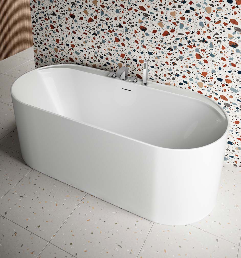 Tutto Freestanding Bath — genuine brochure model/range photograph
