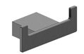 Napoli Robe Hook — genuine brochure model/range photograph